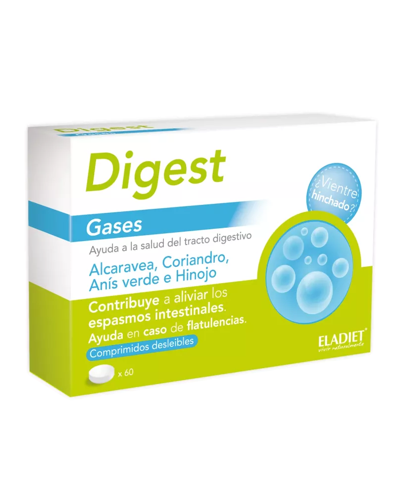 Eladiet Bigest Digest Gases 60 Comp