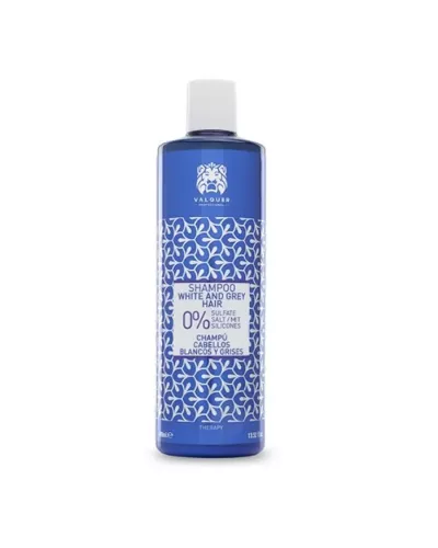 Valquer Shampoo White And Grey Hair 0% 400ml