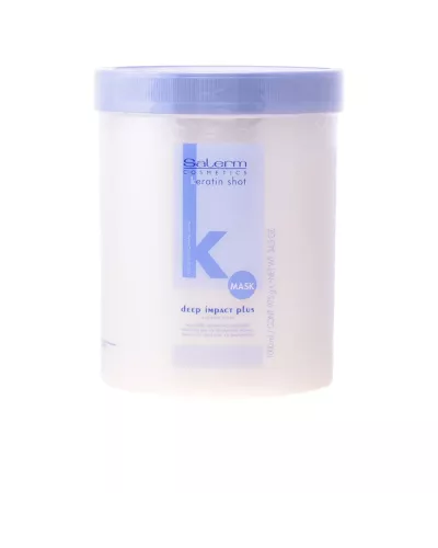 Salerm Cosmetics Keratin Shot Masque Deep Impact Plus 1000ml