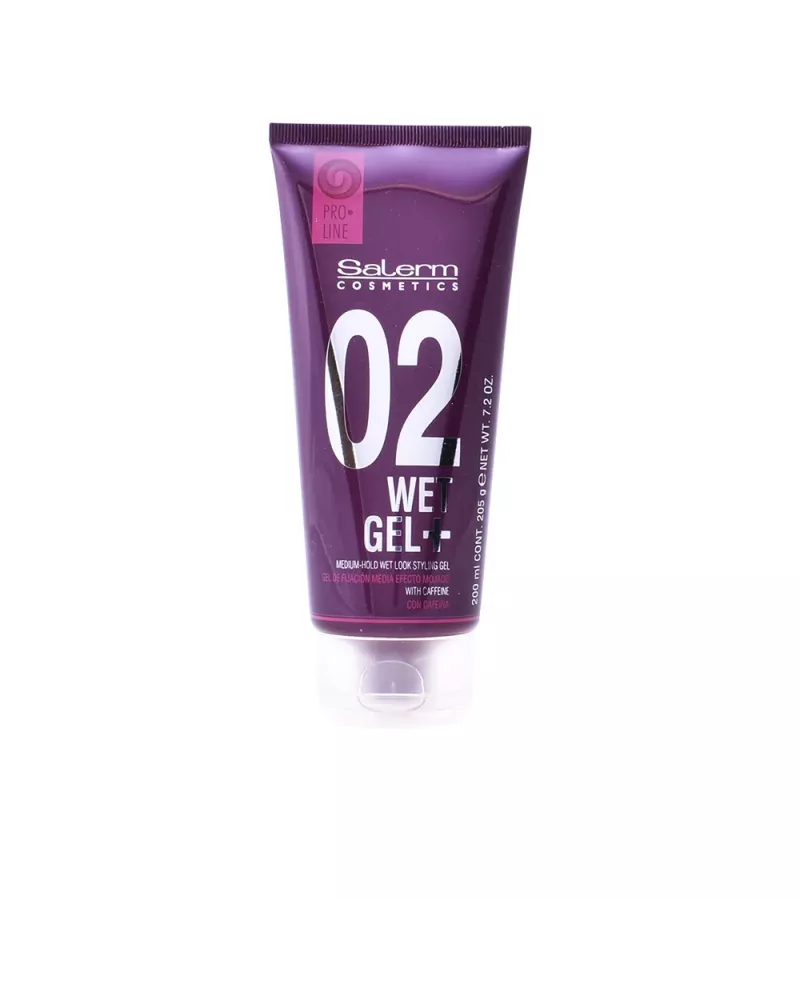 Salerm Cosmetics Wet Gel + Medium Hold Wet Look Styling Gel 200ml
