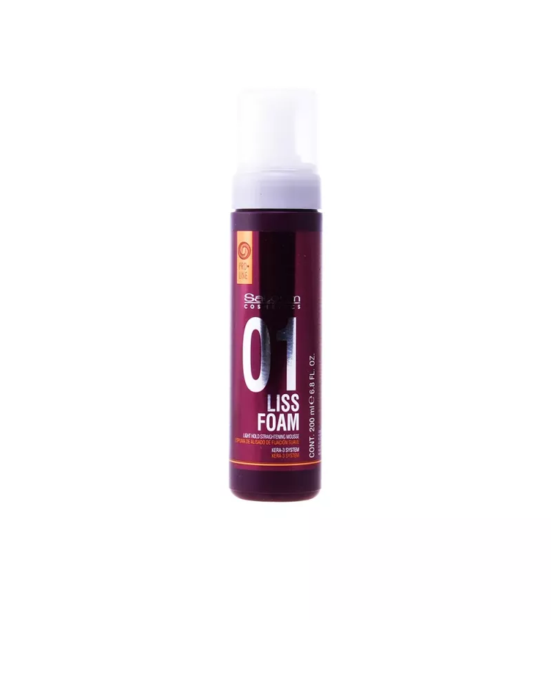 Salerm Cosmetics Liss Foam Light Hold Straightening Mousse 200ml