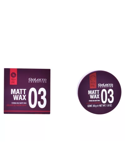 Salerm Cosmetics Matt Wax Strong Hold Matte Cire 50g