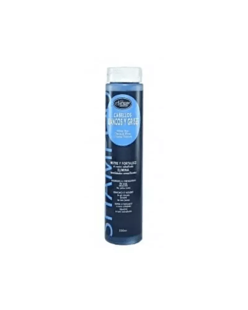 Champú para Cabellos Blancos y Grises Nurana 250ml