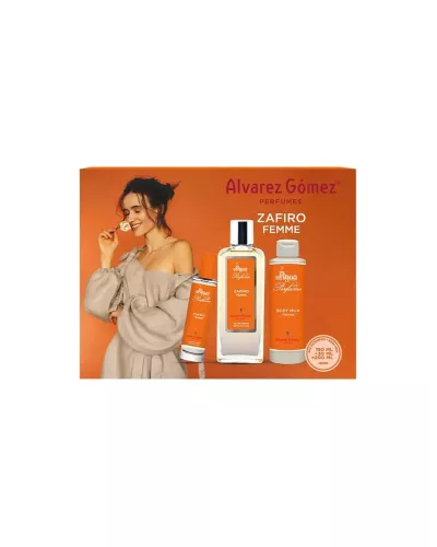 Agua de Perfume para Mujer Zafiro de Alvarez Gómez Edp 150ml Sets