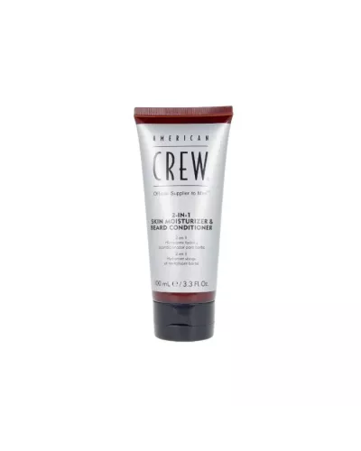 American Crew 2 en 1 Hydratant Pour Le Visage Et Revitalisant Pour Barbe 100ml