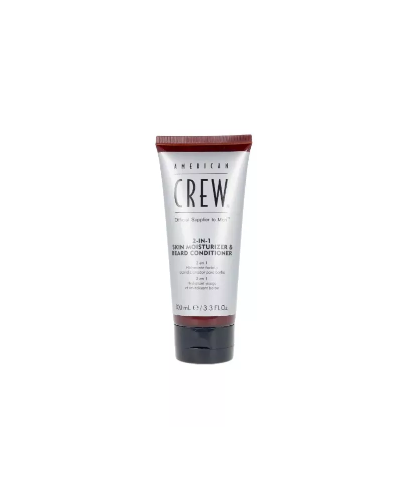 American Crew 2 en 1 Hydratant Pour Le Visage Et Revitalisant Pour Barbe 100ml