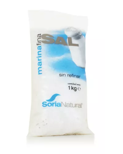 Alecosor Sal Marina Fina Sin Refinar 1 Kg