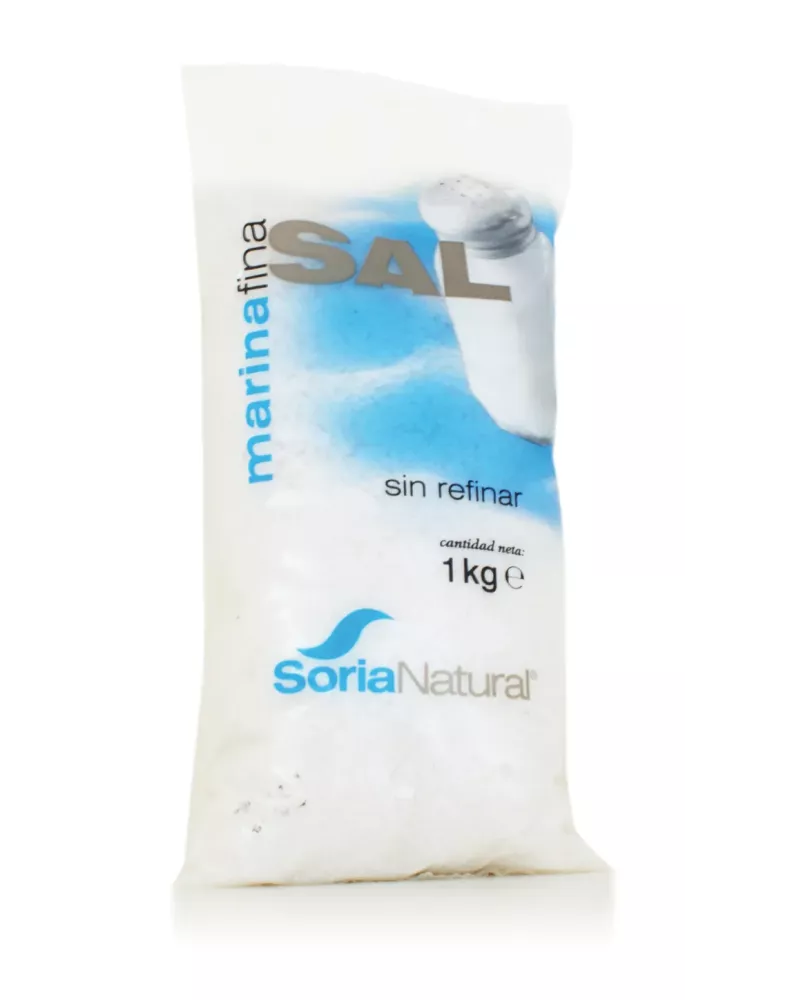 Alecosor Sal Marina Fina Sin Refinar 1 Kg