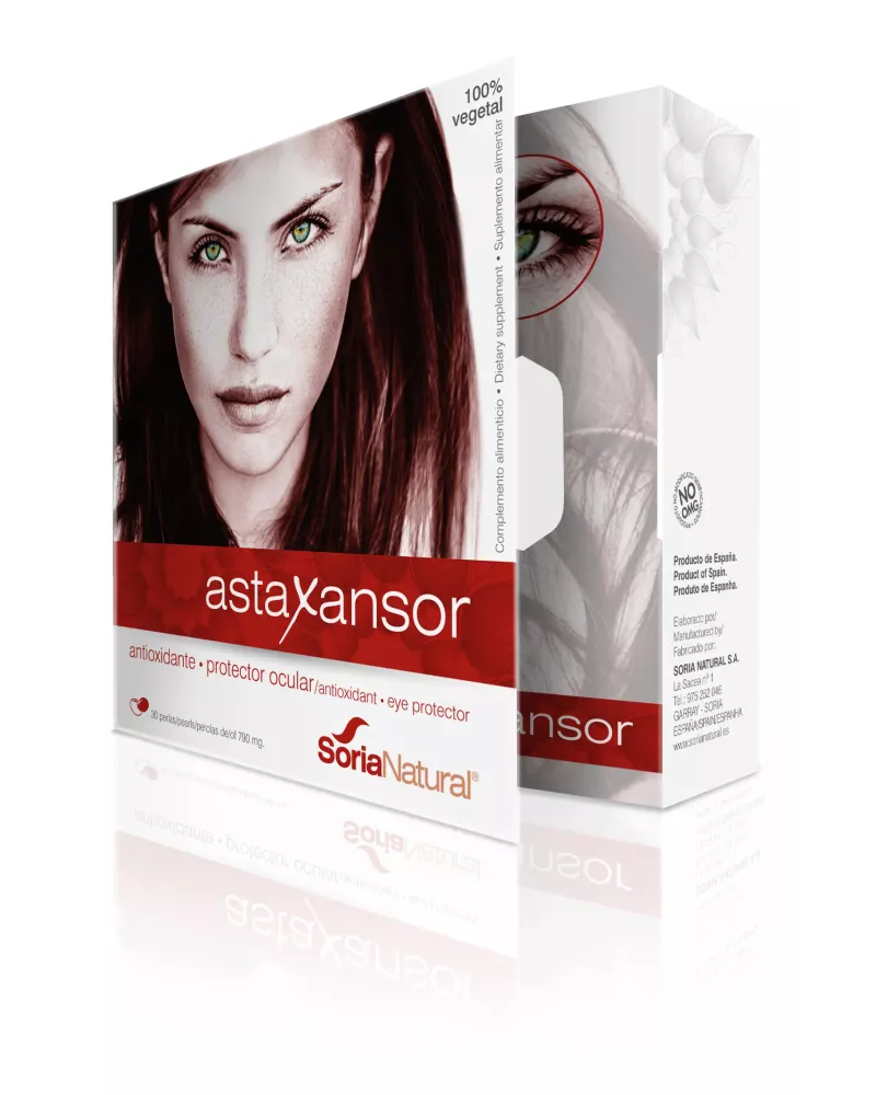 Soria Astaxansor 790 Mg X 30 Perlas