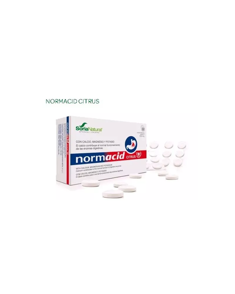 Soria Normacid Citrus 32 Comp X 1250 Mg