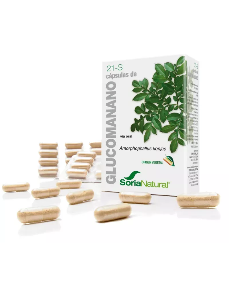 Soria 21-S Glucomanano 400 Mg 60 Cap