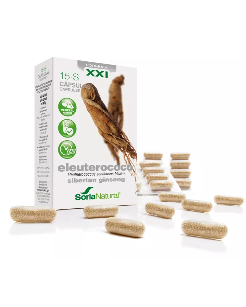 Soria 15-S Eleuterococo 690 Mg 30 Cap Liberac Prolongada