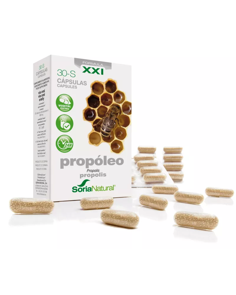 Soria 30 S Propoleo Liberacion Prolongada Caps