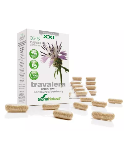 Soria 33-S Travalera 200 Mg 30 Caps