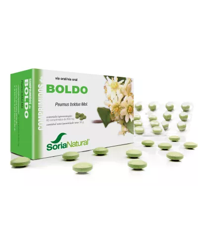 Soria Boldo 600 Mg 60 Comp