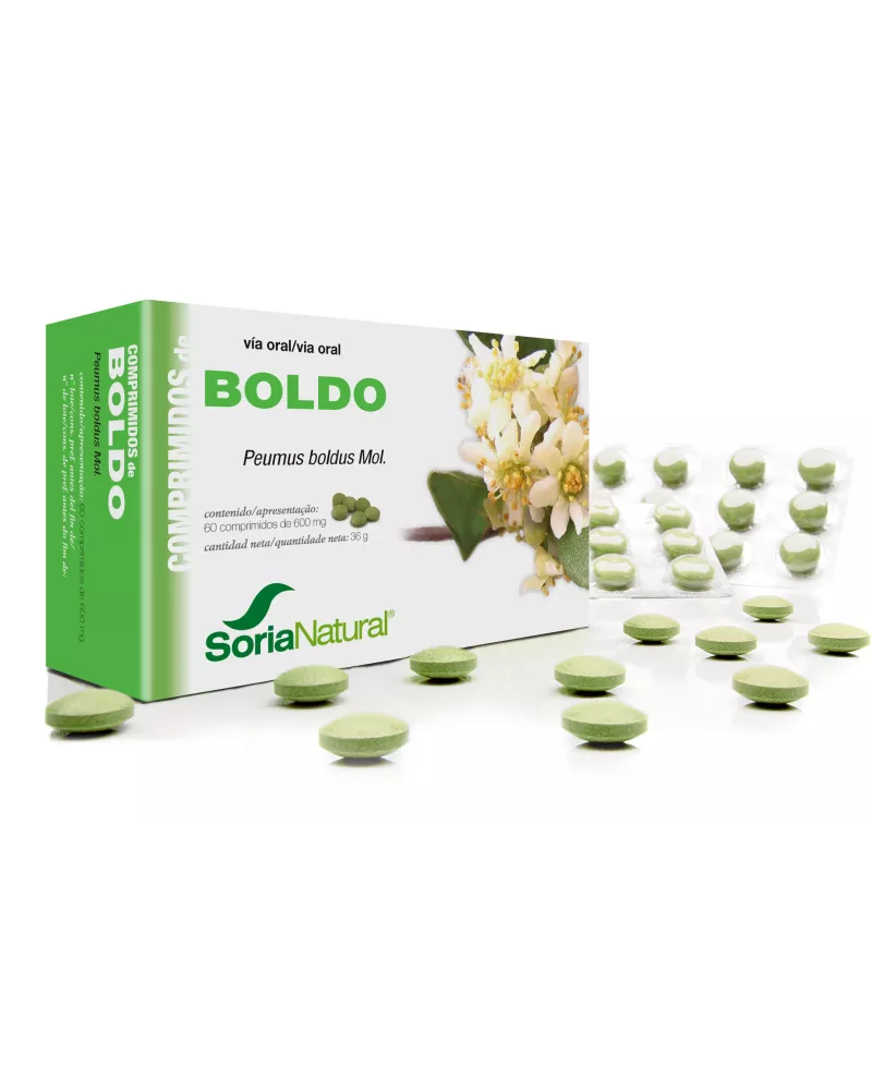 Soria Boldo 600 Mg 60 Comp