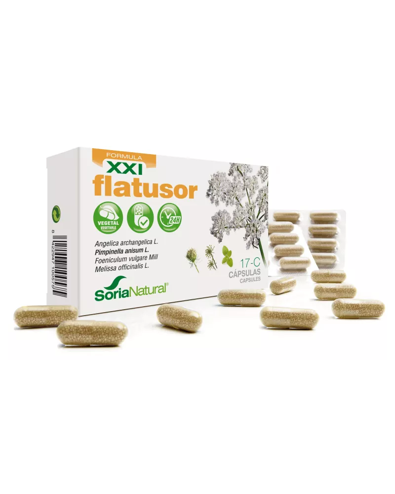 Soria 17-C Flatusor 30 Caps Liberacion Prol Sxxi