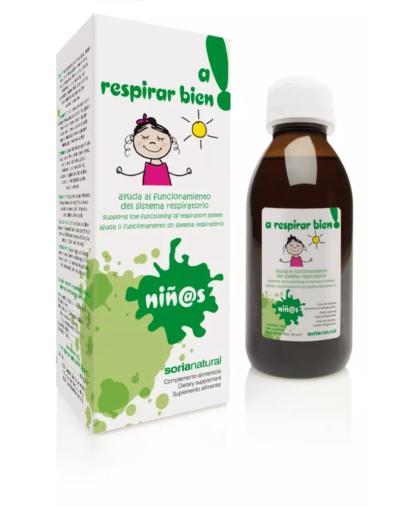 Soria Jarabe Infantil A Respirar Bien 150ml