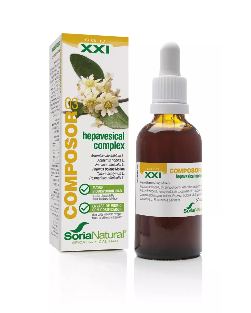 Soria Composor 3 Hepavesical Complex S Xxi 50ml