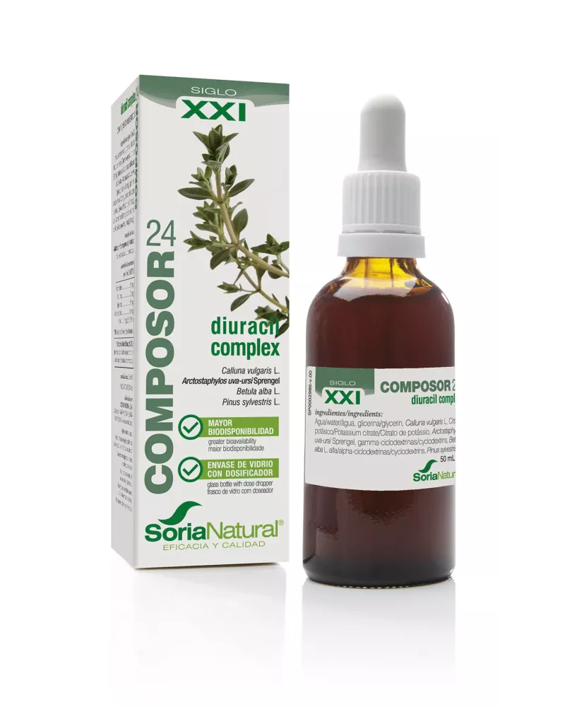 Soria Composor 24 Diuracin Complex Siglo Xxi 50ml