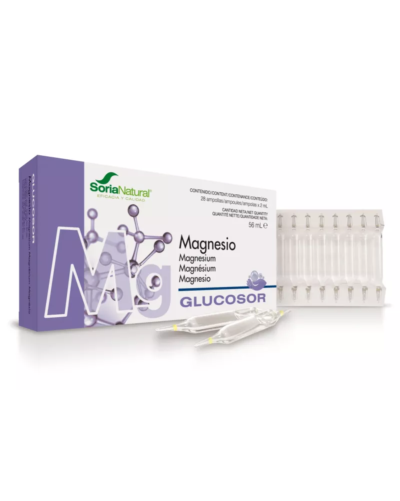 Soria Glucosor Magnesio 28 Viales X 2ml