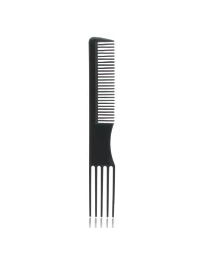 Eurostil Curvado Peine Negro Negro 19cm 1un