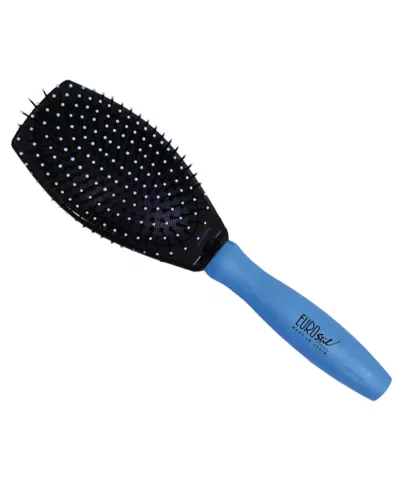 Eurostil Pneumatic Small Bi-Material Brush with Plastic Bridge