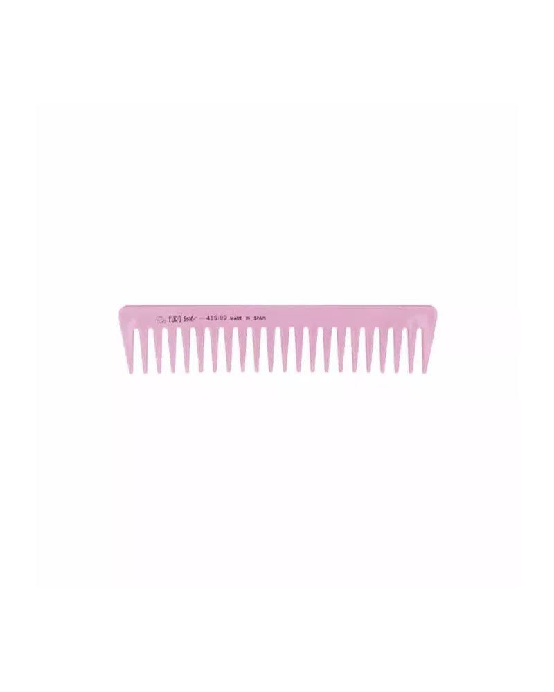 Eurostil Special Tail Comb 17.5cm Pink