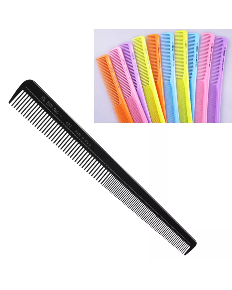 Eurostil Peluquero Peine 18cm Colores 1un
