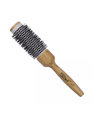 Eurostil Termico Ceramico Cepillo Mango Madera 38mm 1un