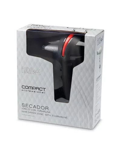 Eurostil Compact Profesional Secador Con Turmalina 2000w 1un