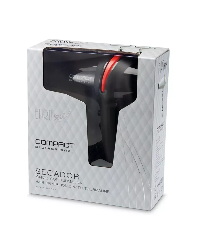 Eurostil Compact Profesional Secador Con Turmalina 2000w 1un