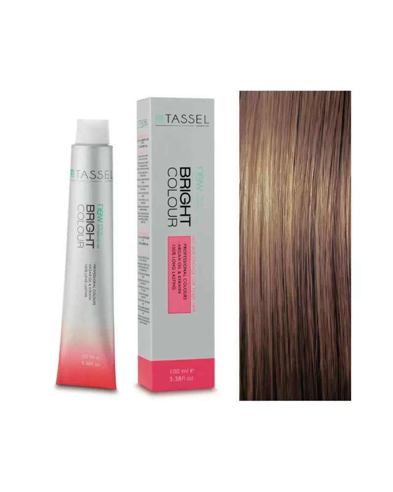 Eurostil Bright Colour Tinte 8,7 Rubio Claro Marron 1un
