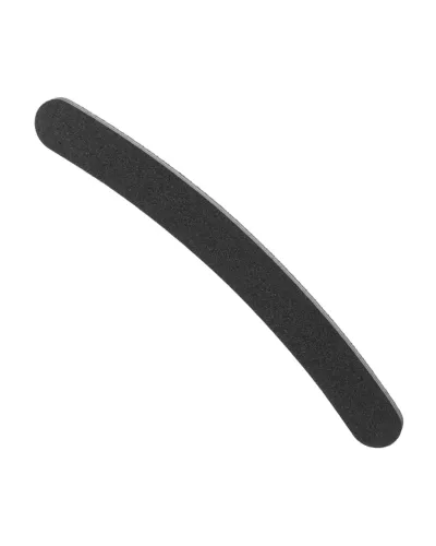 Eurostil Uñas Lima Acolchada Curva 175mm Negra Pack 12un