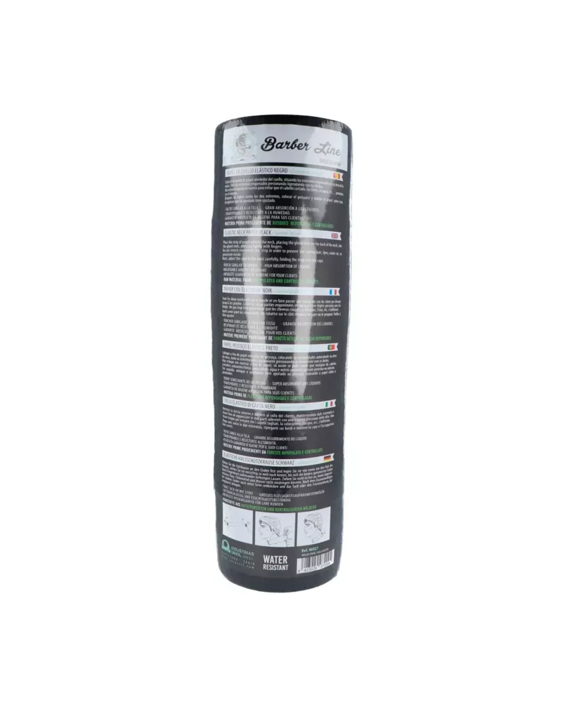Eurostil Cabello Papel Cuello Negro Negro 80 Servicios Pack 5un