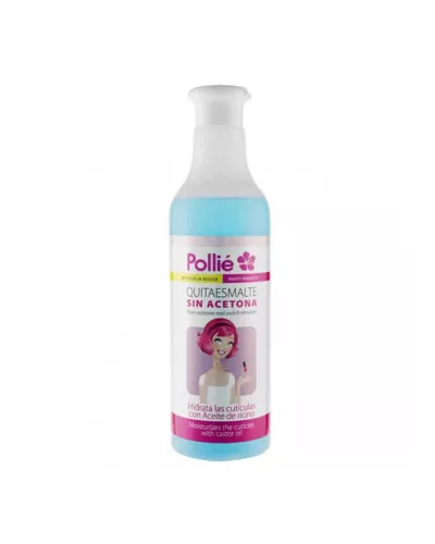 Eurostil Pollie Quitaesmalte Sin Acetona Con Aceite De Ricino 150ml