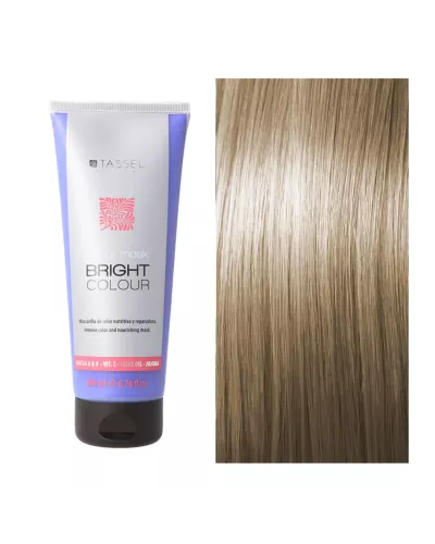 Eurostil Bright Colour Mascarilla Capilar Color Rubio Perla 1un
