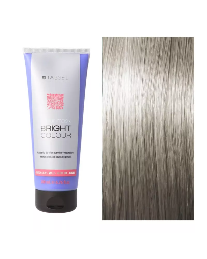 Eurostil Bright Colour Mascarilla Capilar Color Rubio Hielo 1un