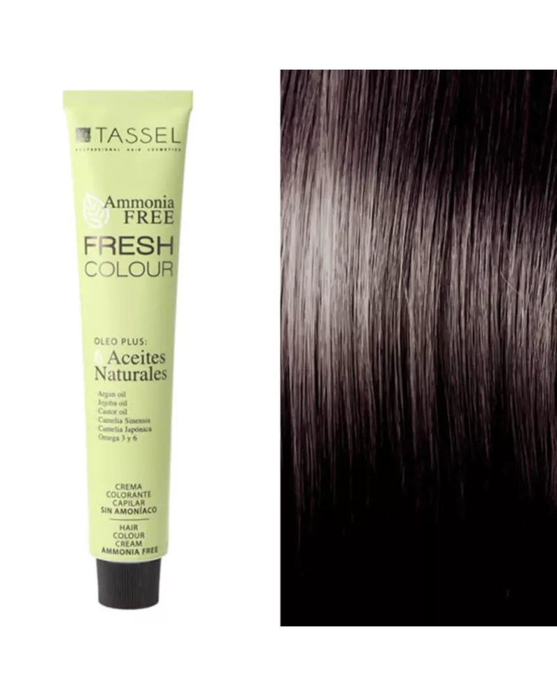 Eurostil Fresh Colour Crème Colorante Sin Amoniaco Castaño Medio 1un
