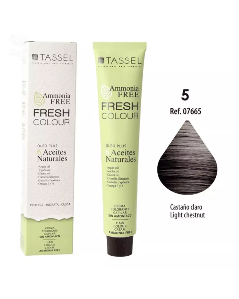 Eurostil Fresh Colour Crema Colorante Sin Amoniaco Castaño Claro 1un