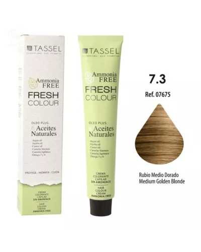 Eurostil Fresh Colour Crema Colorante Sin Amoniaco Rubio Medio 1un