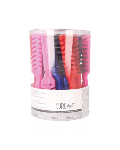 Eurostil Colores Bote Peines Esqueleto 20un