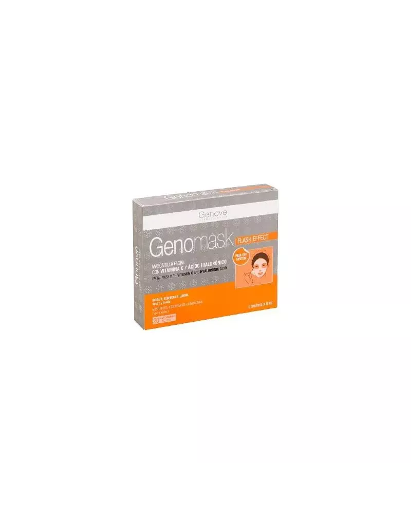 Genové Genomask Mascarilla Facial Con Vitamina C 8ml X 6monodosis
