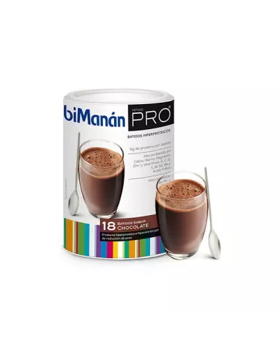 Bimanán Pro Big Format Chocolate Milkshake 18 Units