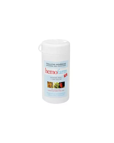 Hemofarm Plus Toallitas Bote 60 Unidades