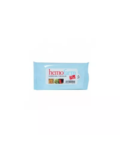 Hemofarm Plus Lingettes Humides 20 Enveloppes