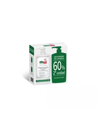 Sebamed Gel de Bain Émulsion Sans Savon 2 x 750ml