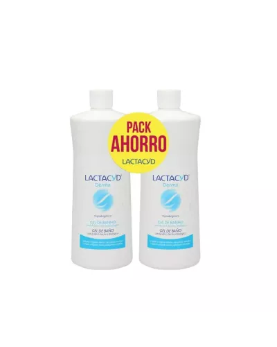 Lactacyd Derma Gel de Bain 2x1000 ml