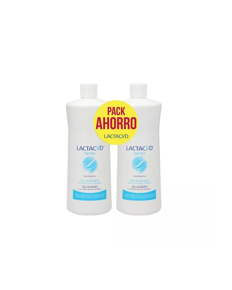 Lactacyd Derma Gel de Bain 2x1000 ml