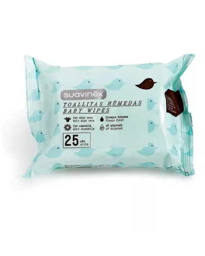 Suavinex Toallitas Húmedas 25 Unidades